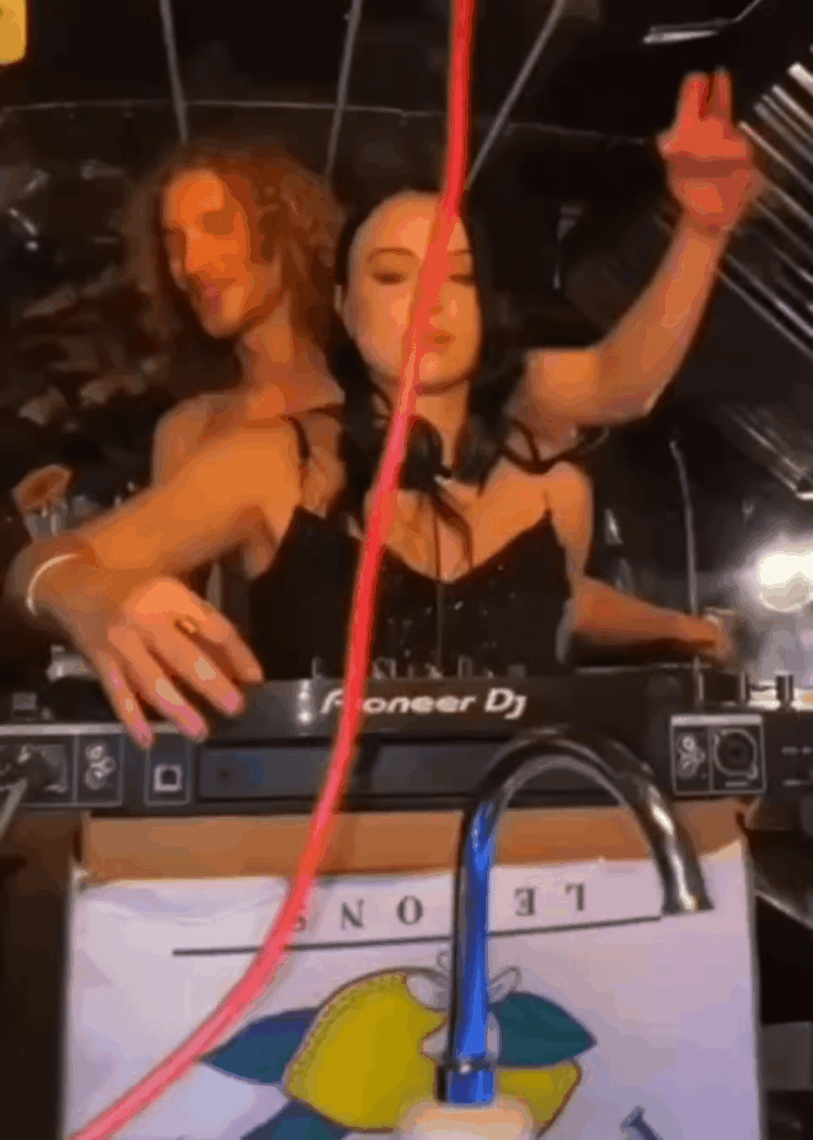 WCGW having a rave in the kitchen.