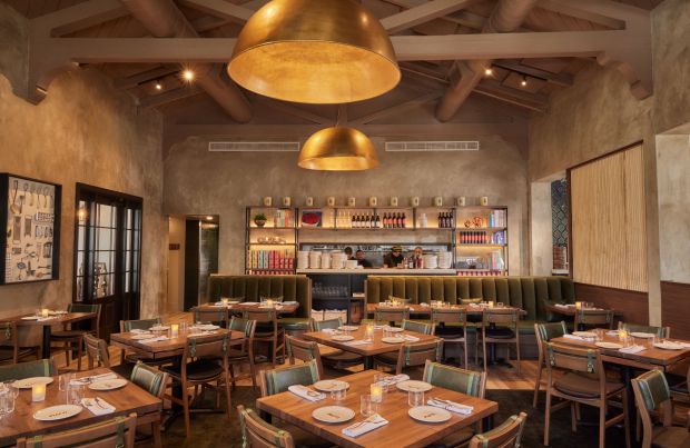 Piatti’s dining area comes with a full bar. (Photo courtesy...