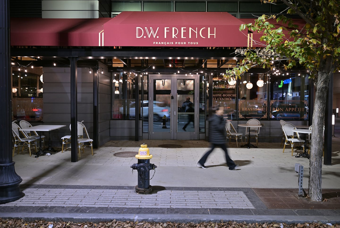 In the Fenway, D.W. French looks just how you want your French restaurants to look.