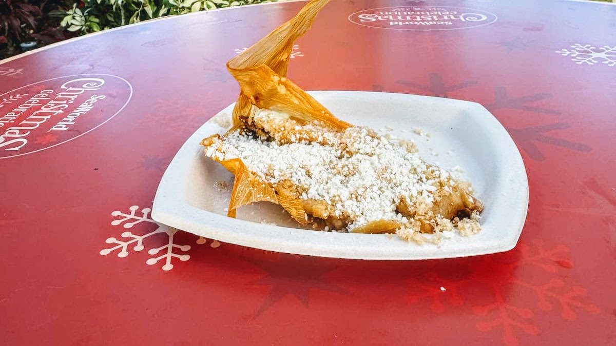 Pork Tamale, SeaWorld Orlando food