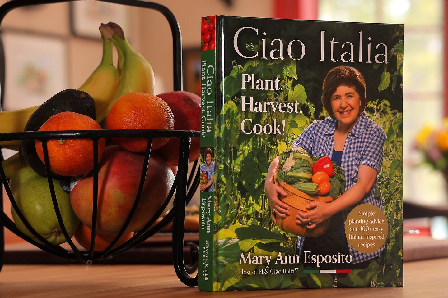 Esposito’s latest cookbook, "Plant, Harvest, Cook!," used produce from her own garden. 