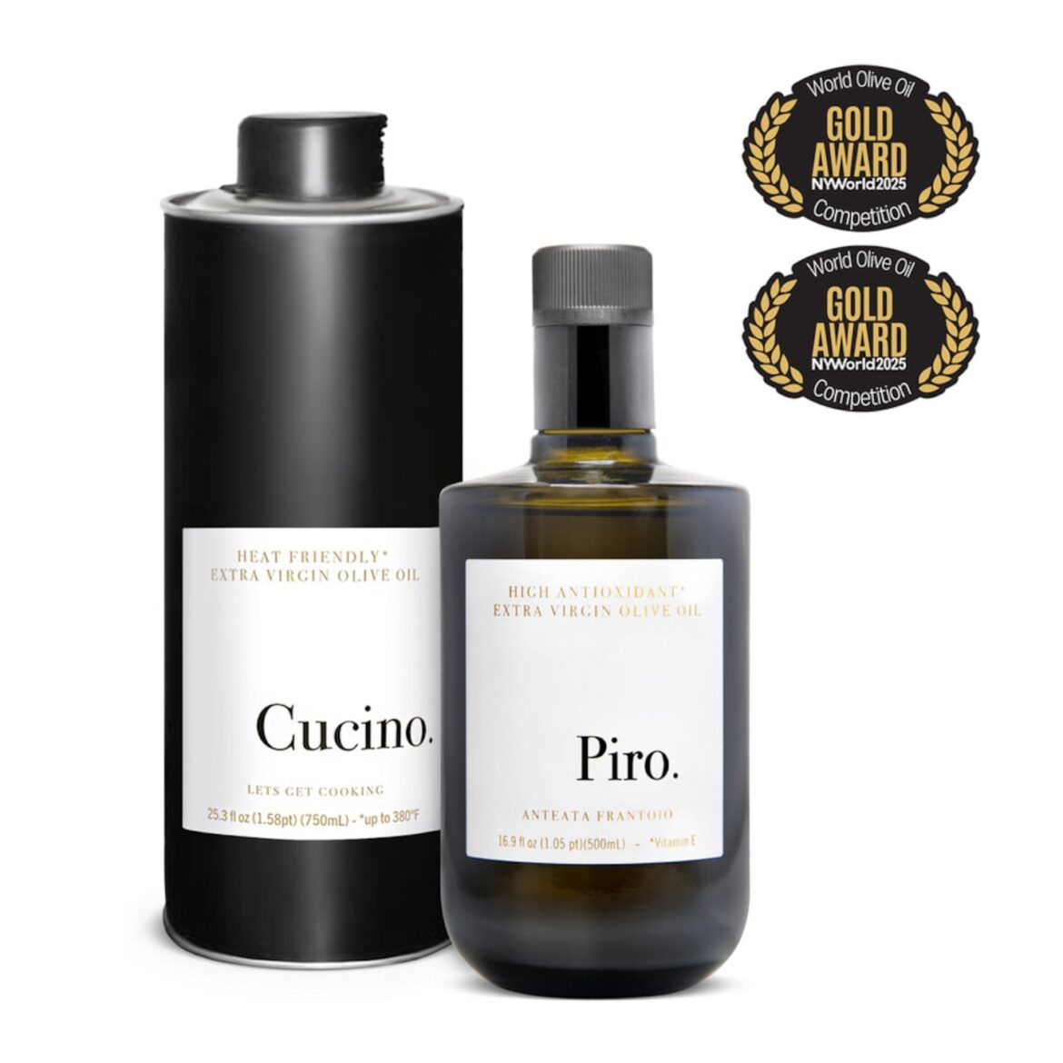 Piro Olive Oils from Tuscany both won gold medals at the 2025 NYIOOC World Olive Oil Competition held in New York, the most prestigious contest for olive oils.