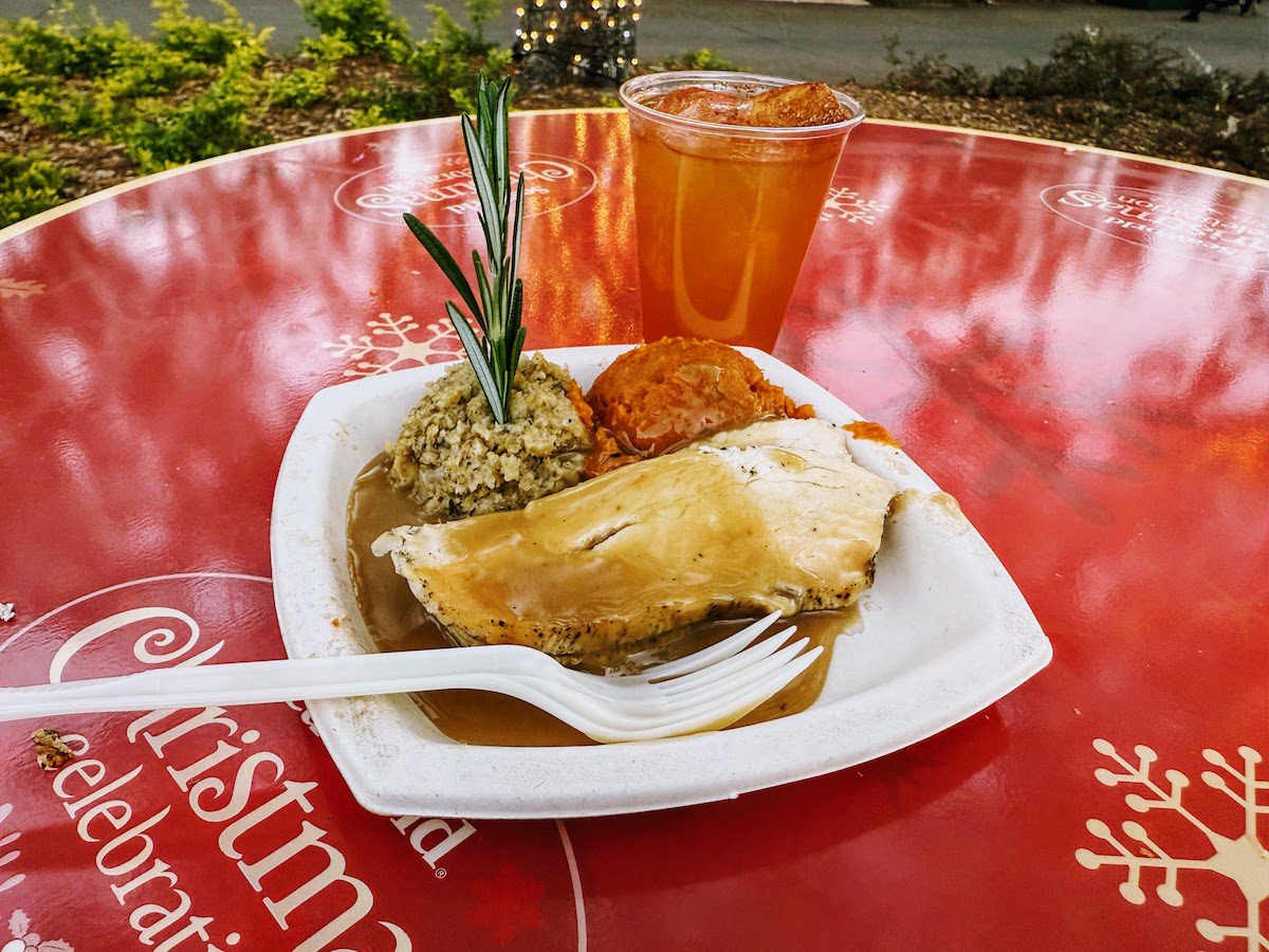 Roasted turkey