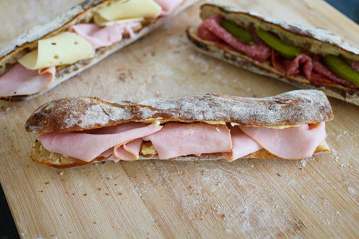 Jambon-beurre sandwich