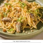 Sardine pasta (pasta con le sarde) pin image 1.