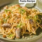 Sardine pasta (pasta con le sarde) pin image 3.