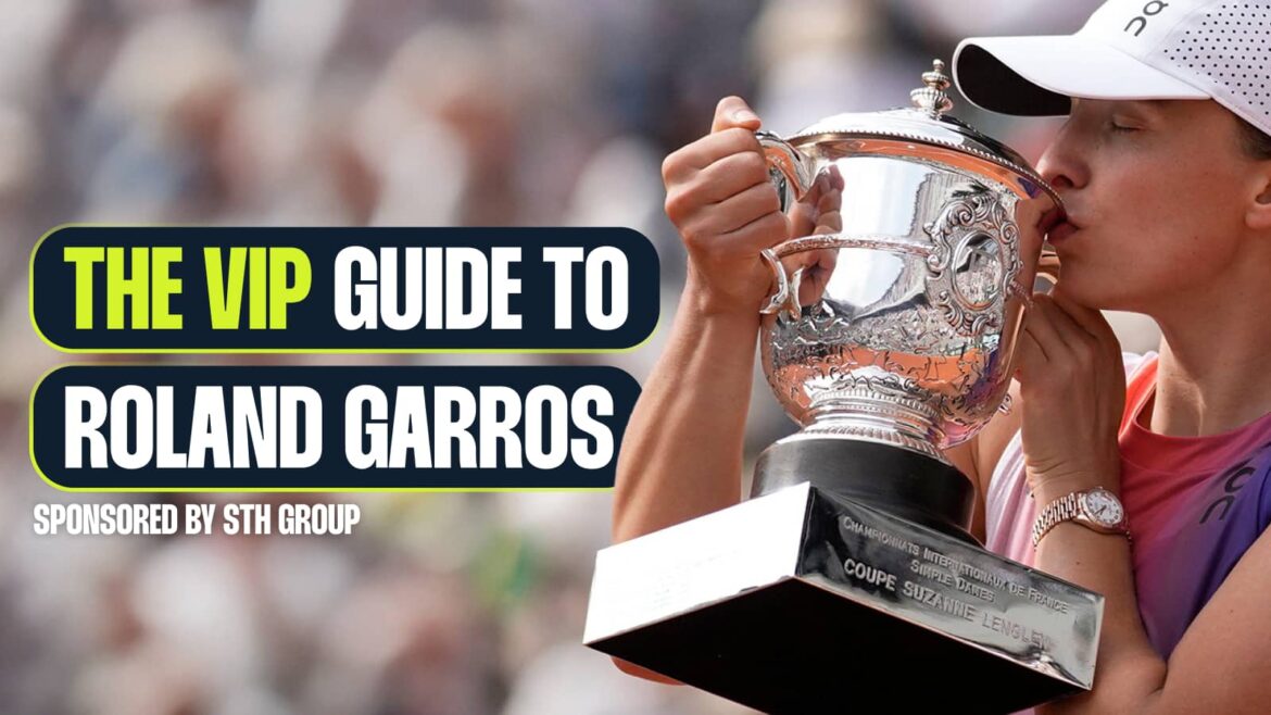 Watch Roland-Garros from the best seats sponsor