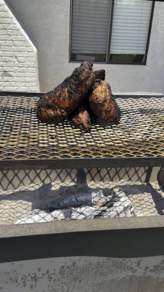 How are we looking? Tritip on oak pit