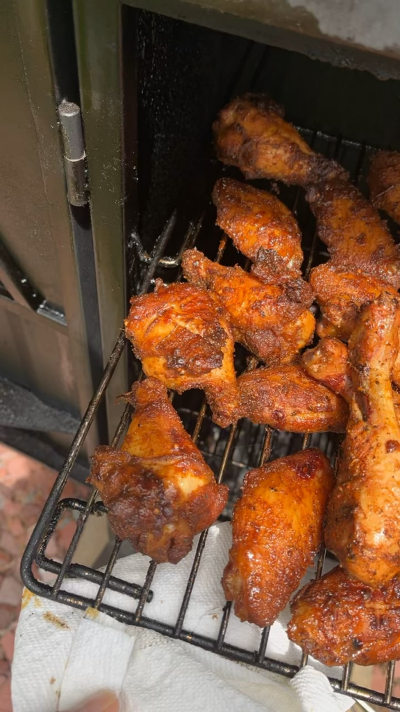 Wings and drums today