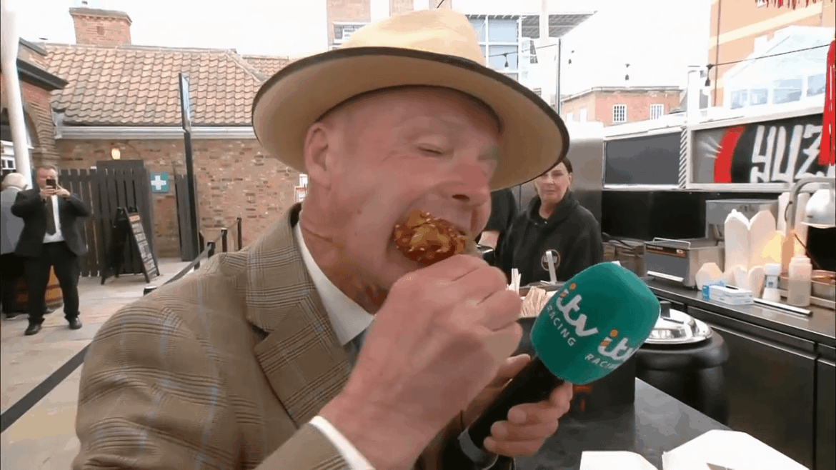 To eat Britain's spiciest chicken wings on live tv