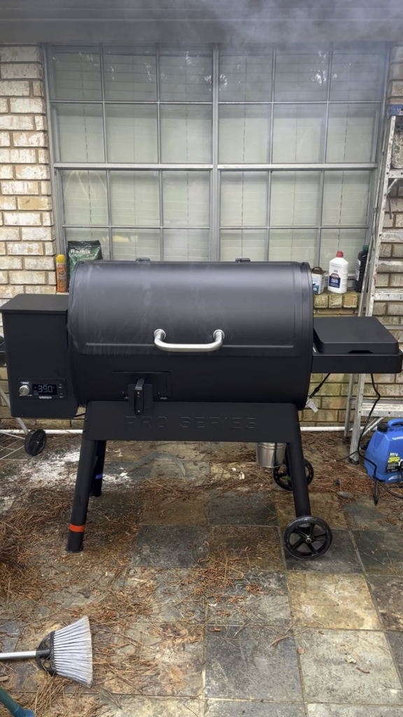 My very first burn off on my mmp35