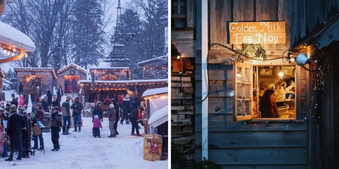 Ontario's Christkindl Market is like a snowy German fairytale with mulled wine and wagon rides