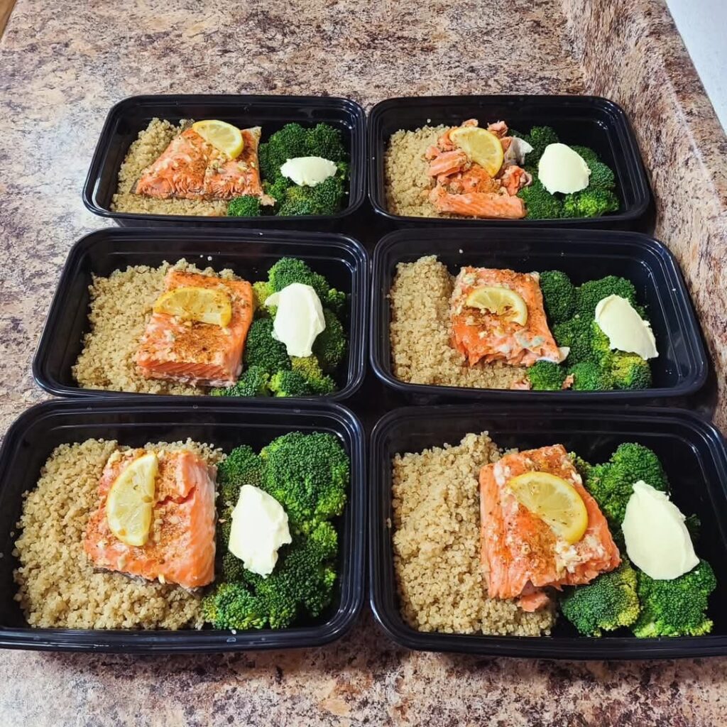 Fruits, veggies, whole grains, protein and healthy fats