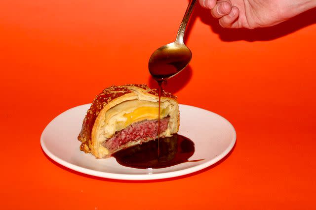 Courtesy of Colby Rasavong for Bad Idea The cheeseburger pithivier at Bad Idea.