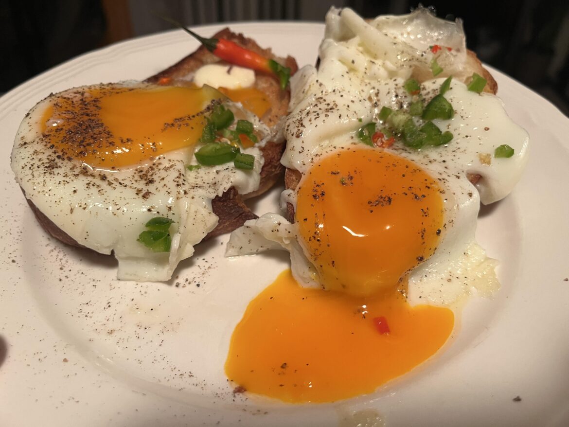 Pasture raised, amazing yolk