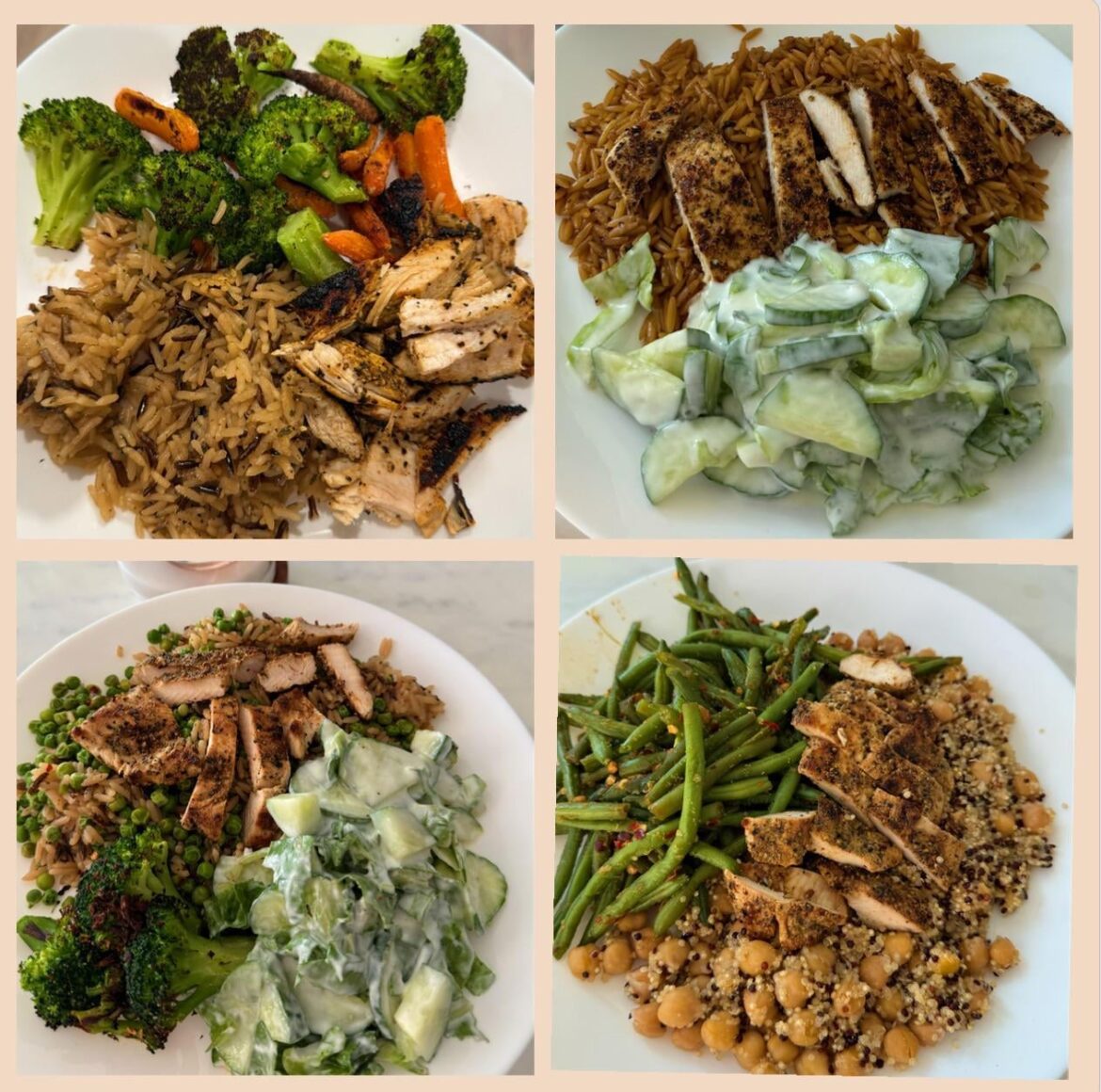 High protein + high fibre dinner inspo all below 550 cals! And yummy 😋