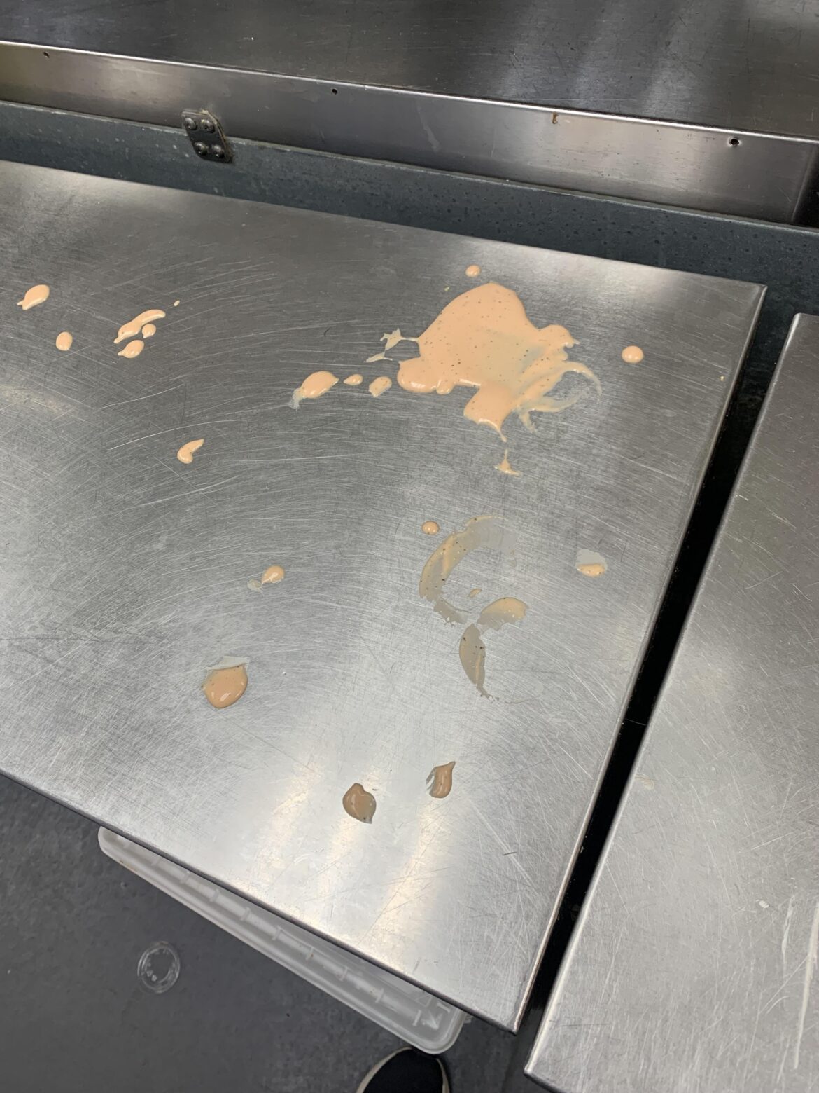 Apparently this is a "massive mess" that is "wasting product" and will "throw off inventory for the week"