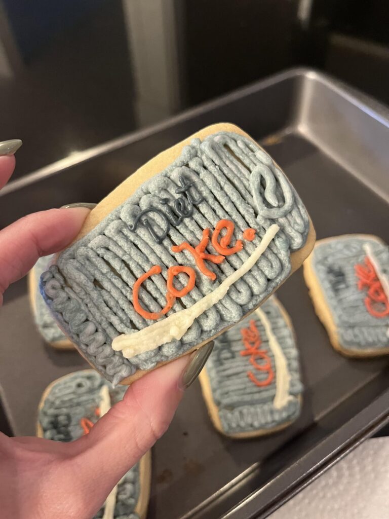 My 2 favourite things combined: Diet Coke + Sugar Cookies
