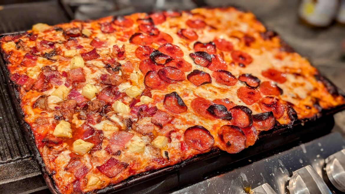 Kenji Sheet Pan Pizza; added poolish