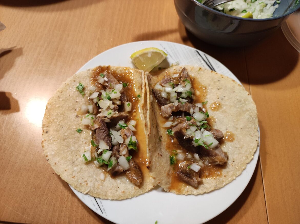 Tacos de chuleta