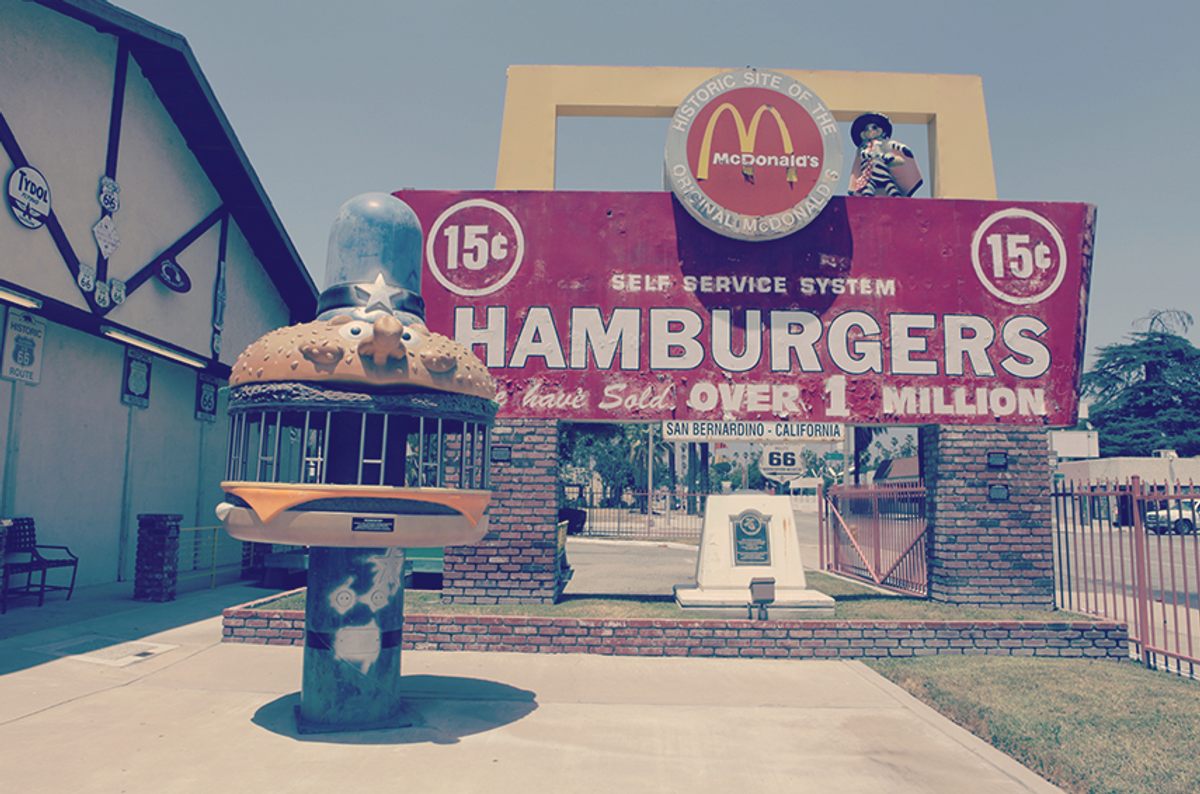 The site of the first McDonald's is now an unofficial museum of McDonald's memorabilia.