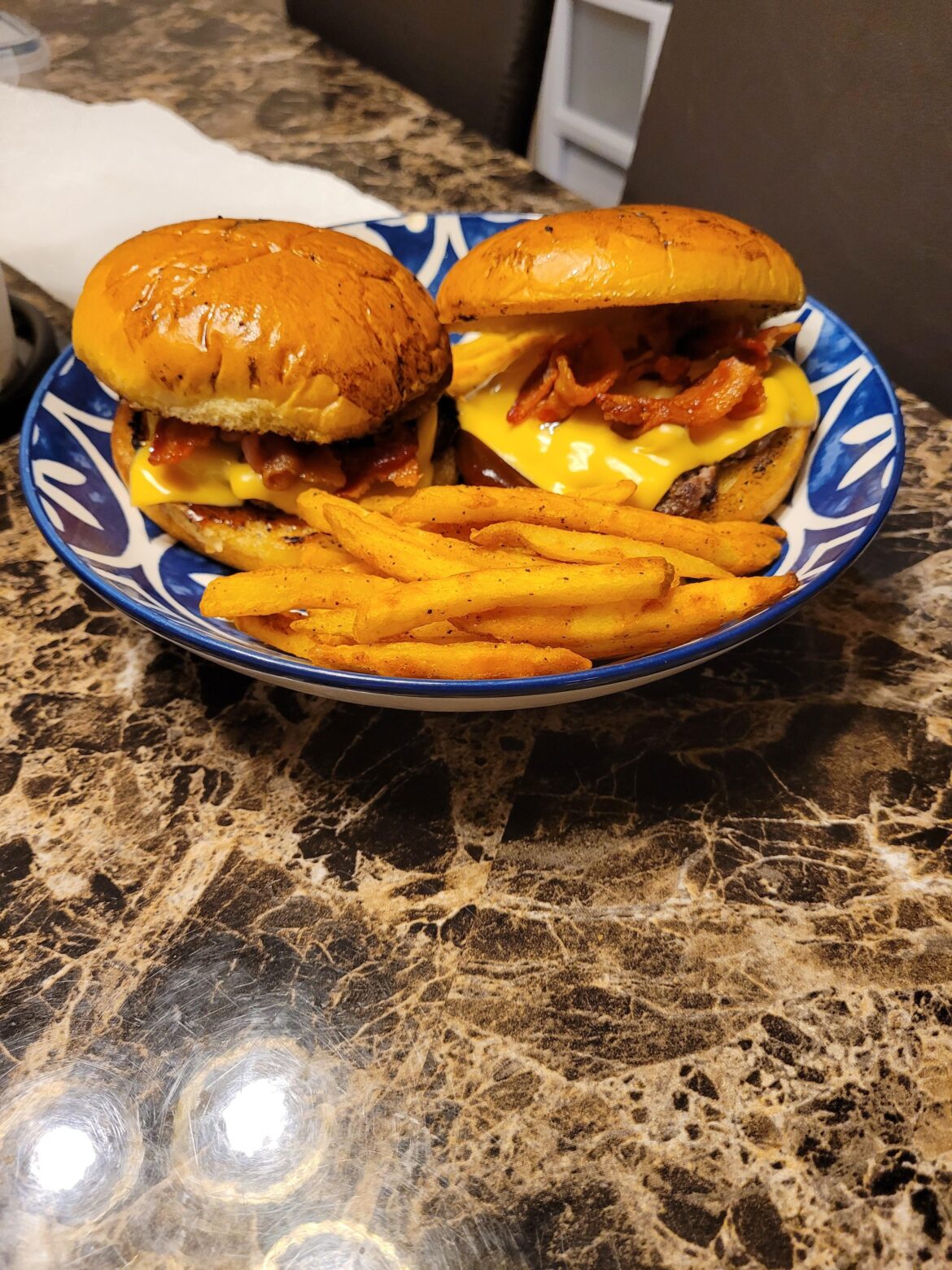 Burgers from last night
