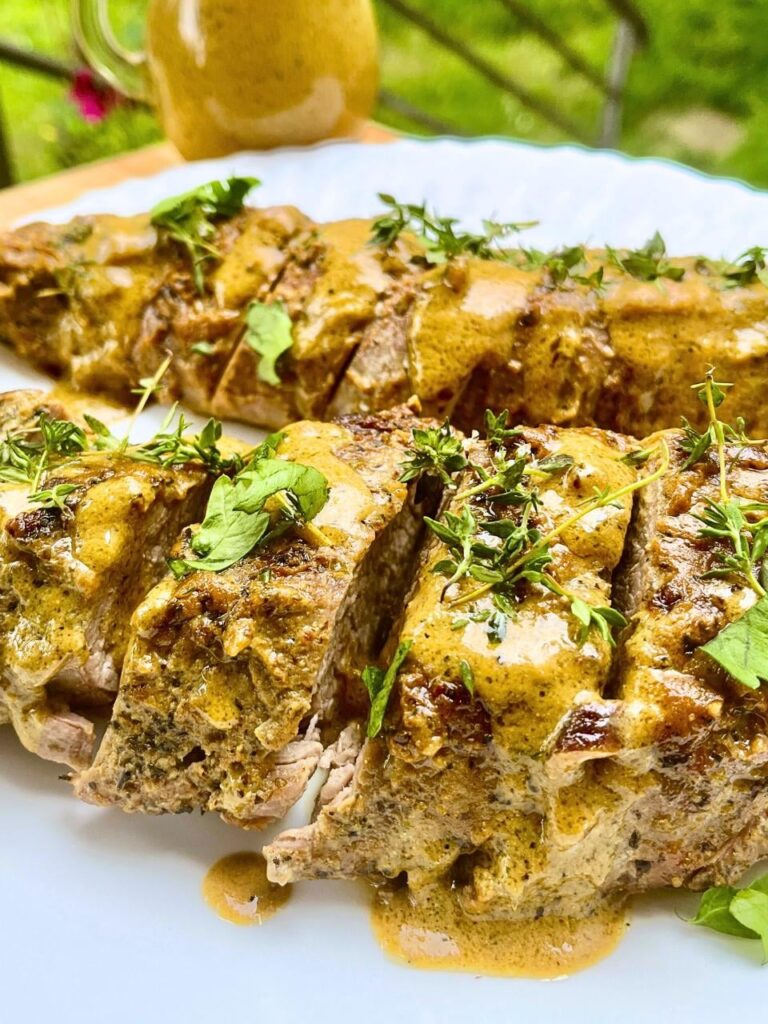 Creamy Dijon Pork Tenderloin Recipe