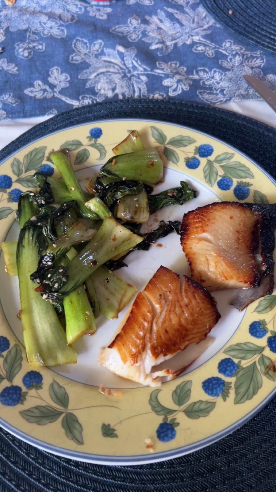 Made black cod miso for the first time