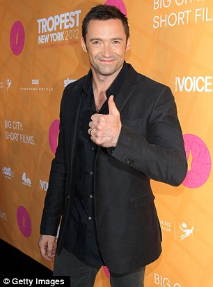 Keeping things short: Hugh launched and hosted Tropfest, the world's largest short film festival, in New York last night