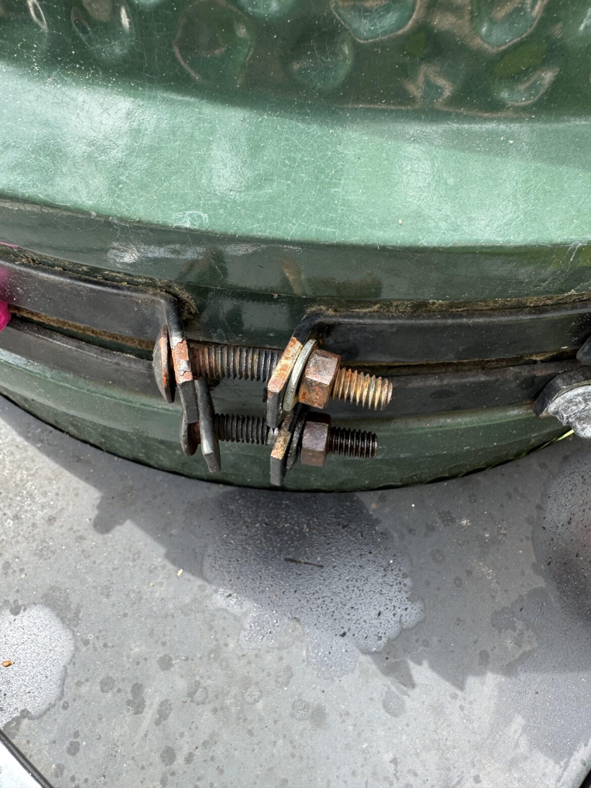 Band bolt stripped, are the bolts a standard spec I can get at a hardware store?