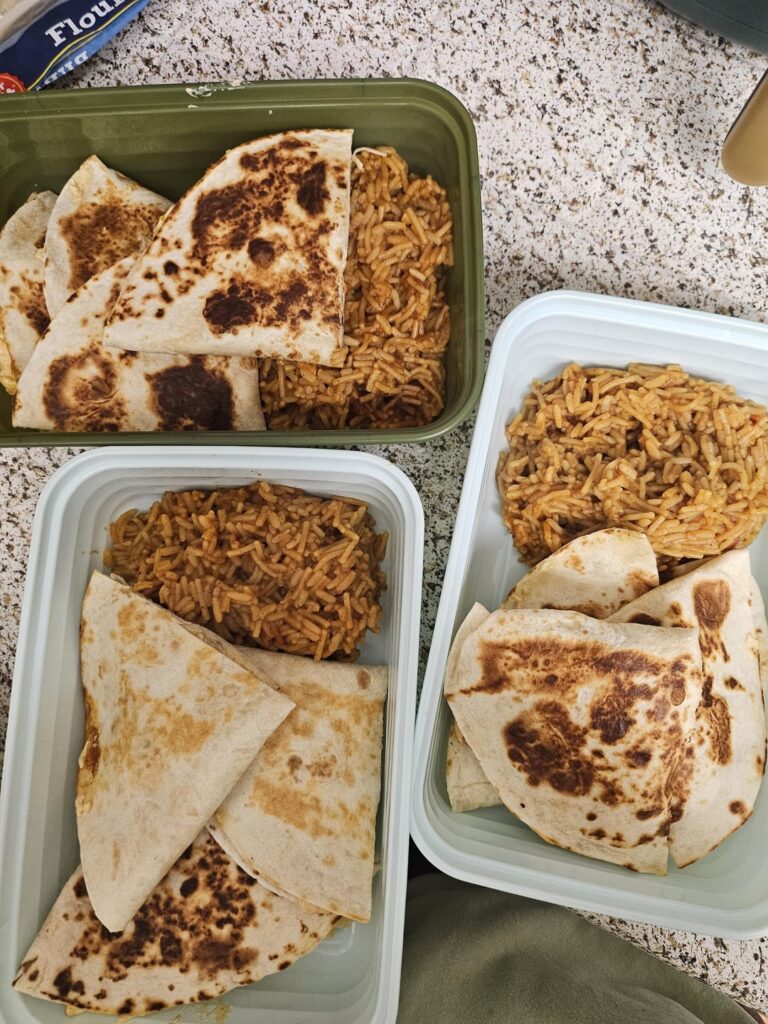 Meal prep (late pic)