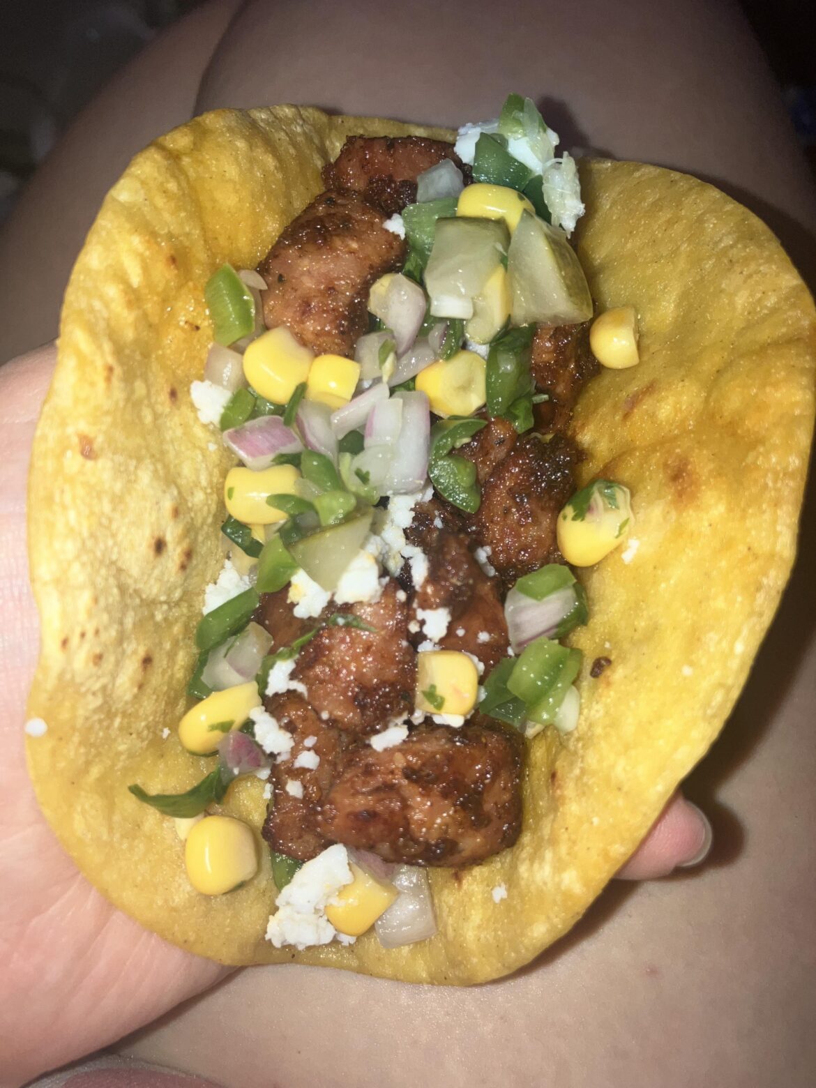 Am I crazy for liking sausage meat for my tacos?