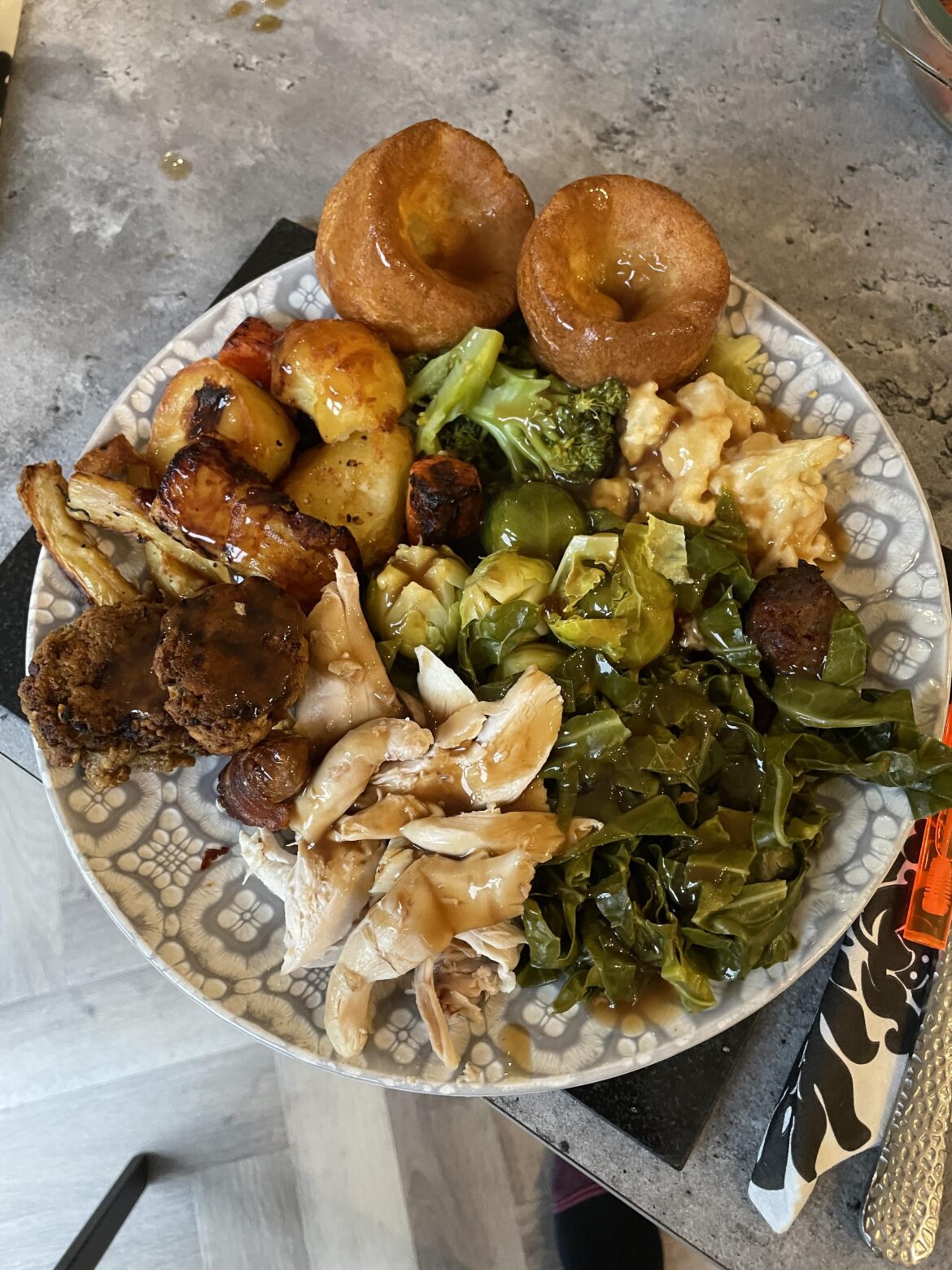 Sunday Roast Chicken Dinner