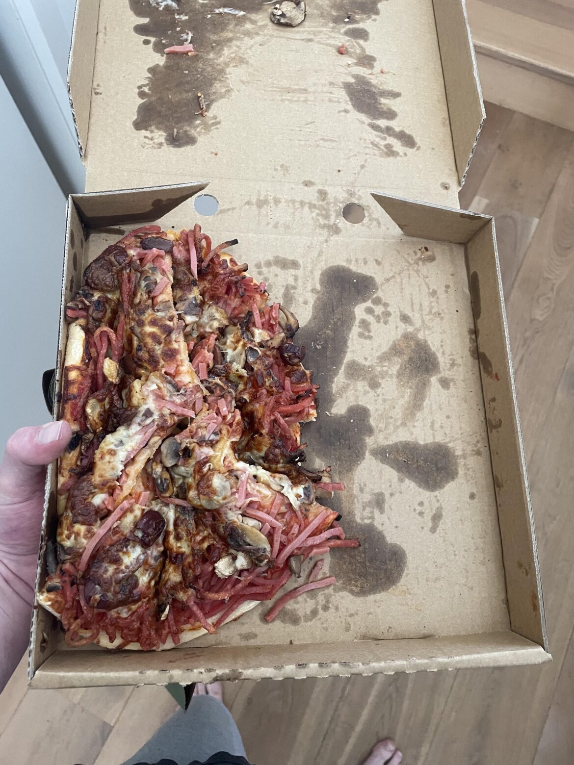 All I wanted was a pizza, dude