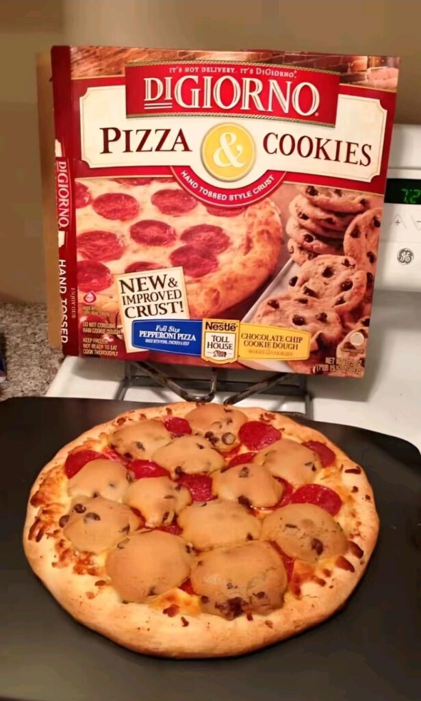 Cookie Pepperoni Pizza