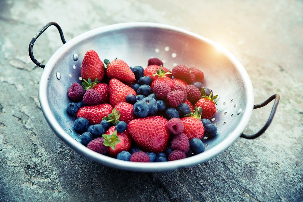 Berries in a bowl
