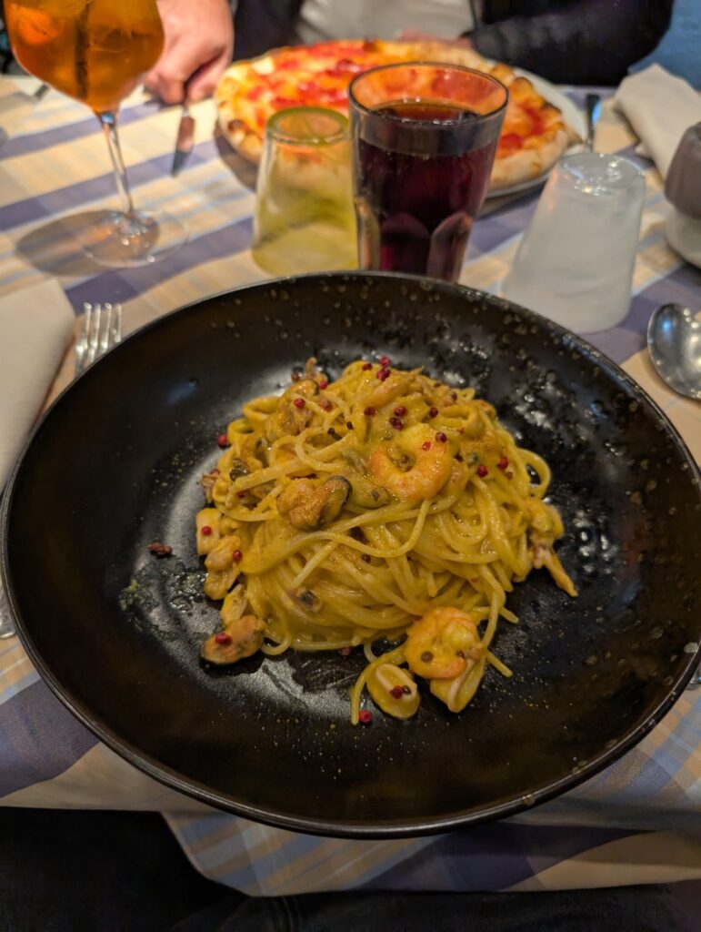 Some of my Italian vacation dinners