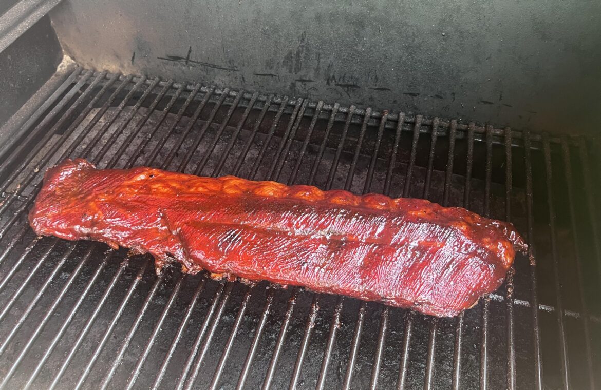 Made ribs on my z grills