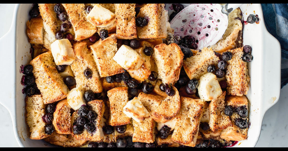 Blueberry French Toast Casserole Recipe