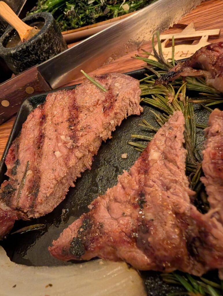 Ordered a med rare prime ribeye and they insisted I ruined it when I wanted to send it back.