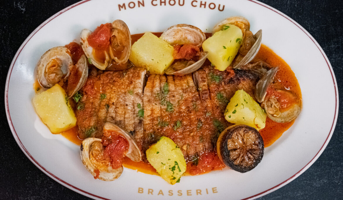 Dish from Brasserie Mon Chou Chou's summer menu.