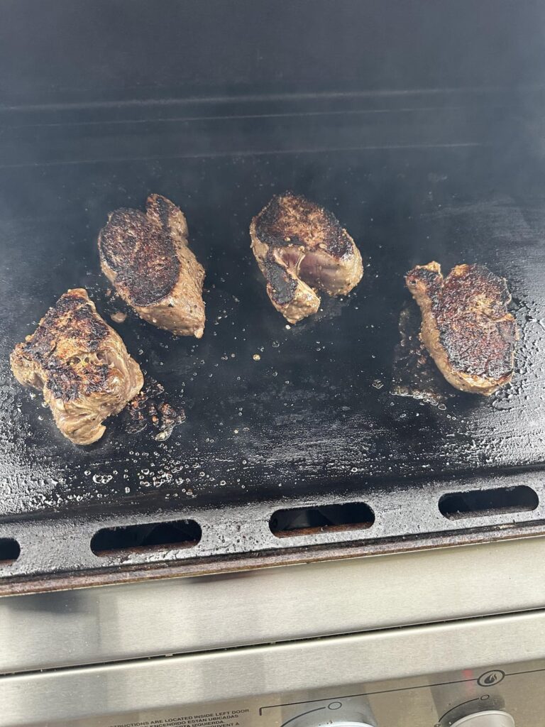 I haven’t done steaks in a minute since I have been being more careful with my cholesterol, but holy hell these things turned out!
