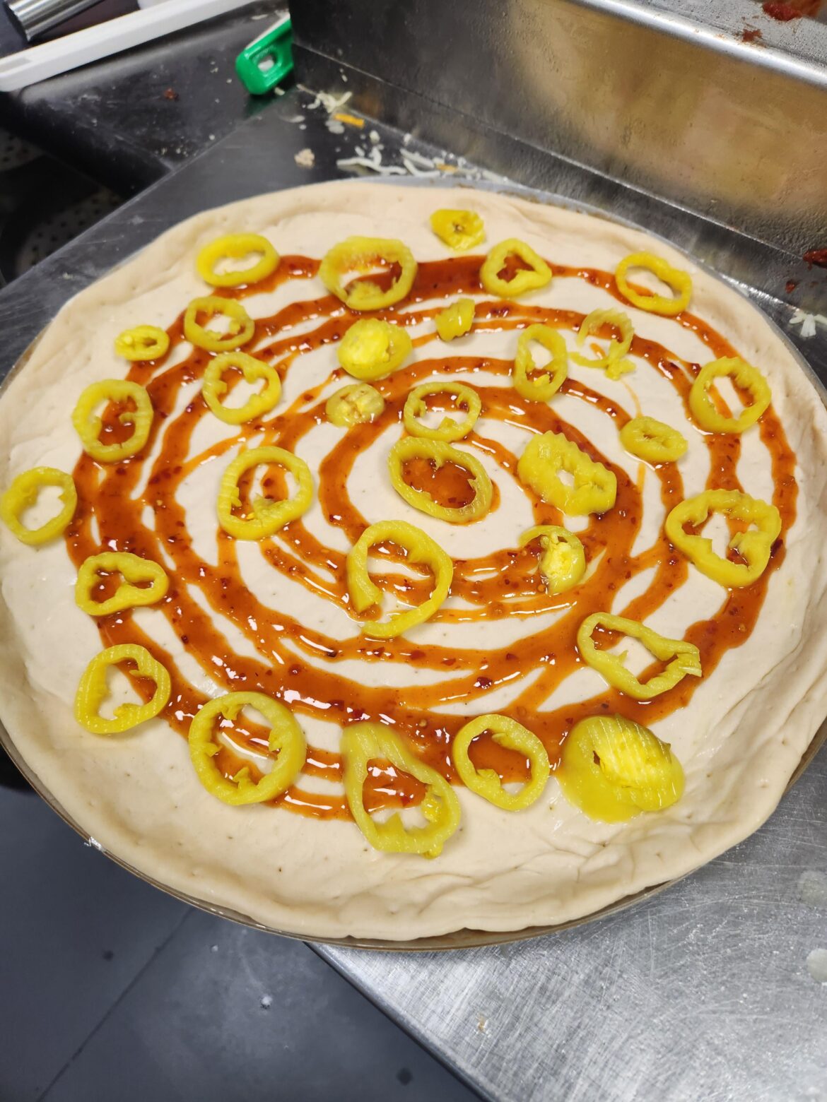 Pizza I had to make at work