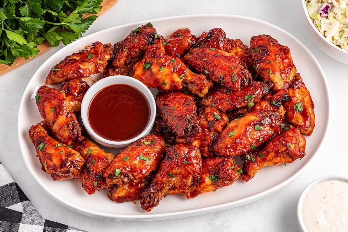 Slow Cooker BBQ Wings
