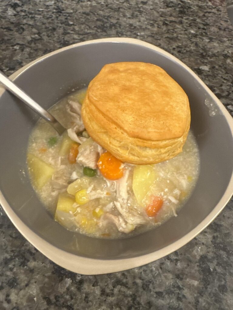 chicken pot “pie”!!
