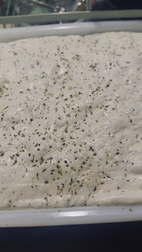 How do you know when your bread is done proofing? Look for these 4 things! (Garlic herb dough)