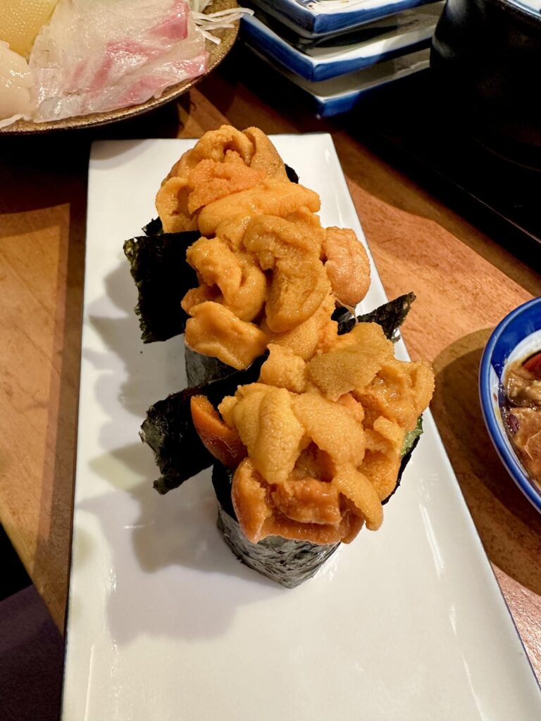 Uni from 淳ちゃん寿司, Osaka