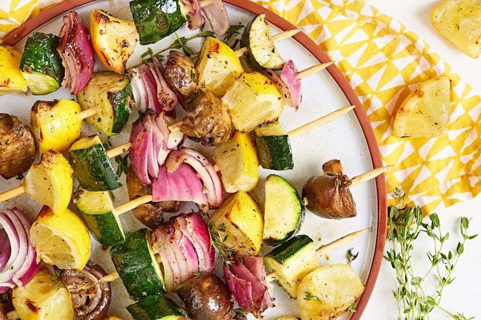 veggie kebabs