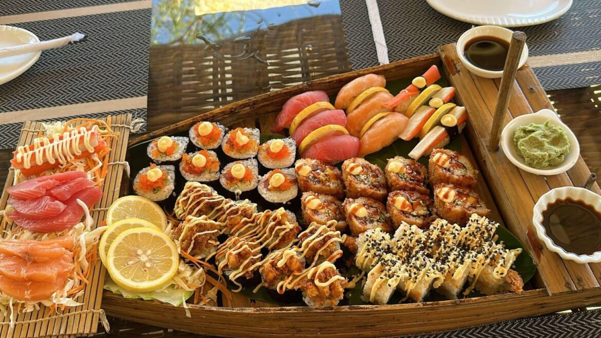 The sushi boat has docked — and we’re going down with honor.