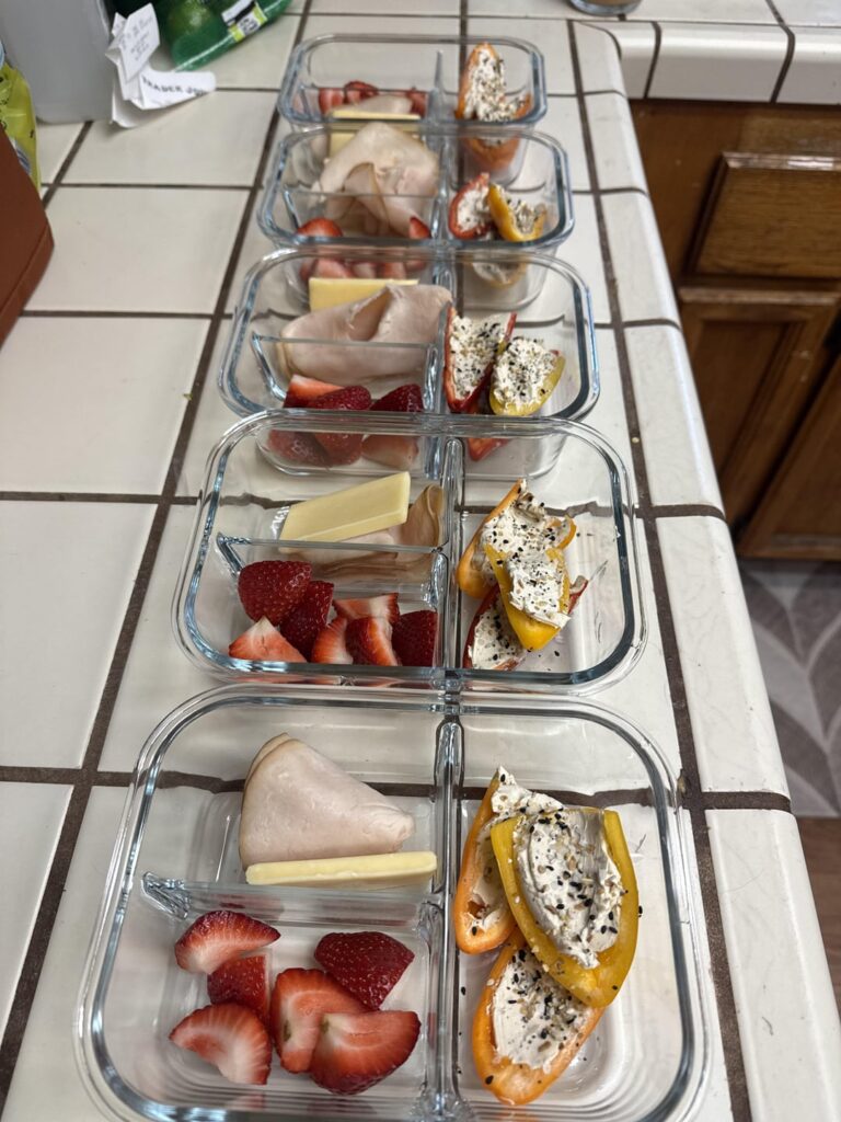 Setting myself up for the week is literally how i stay sane